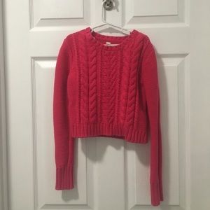 CHEROKEE PINK LIKE NEW SWEATER